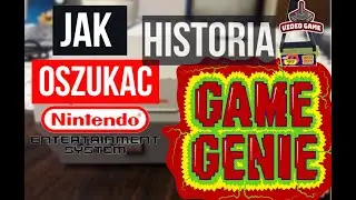NES AKCESORIA - jak działa GAME GENIE HISTORIA kod&oacute;w na Nintendo NES - RETRO VIDEO GAME LIVE