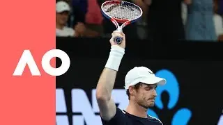 Emotions flow for Andy (1R) | Australian Open 2019