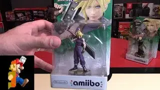 Распаковка фигурки Amiibo от Cloud &mdash; Игрок 1 и Игрок 2 | Nintendo Collecting