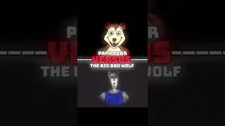 PAPA BEAR vs THE WOLF#analoghorror#bigbadwolf#thewolf#littleredridinghood#bear#foxymations#vs