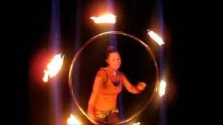 Clare Brighton DreamSpin Hoop Dance Fire Hoop