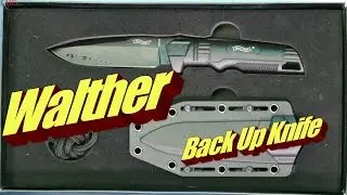 Walther Gürtelmesser Back Up Knife