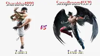 Zafina(Sharabha4899) vs Devil Jin(SassyBroom45579) | TekkenGamerSoul | TEKKEN 7 | Ranked Match