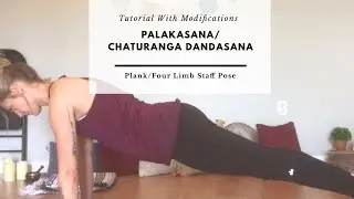Palakasana/Chaturanga Dandasana Tutorial (Plank Pose/Four Limb Staff Pose) | ZENner mobile yoga