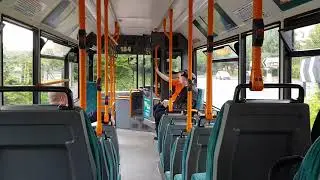 (HD) Onboard Cardiff Transport Preservation Group Dennis Dart SLF X184CTG 184 09/06/2019