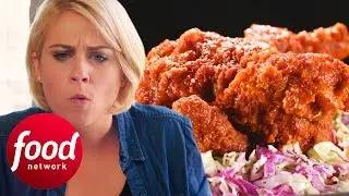 Seriously Spicy Fried Chicken Lights Courtney Rada's Mouth On Fire! | Carnivorous