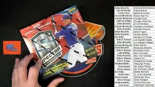 2021 Panini Spectra Baseball Hobby Box ID 21SPECTRPYT630