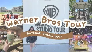 Warner Bros Studio Tour Hollywood | CALIFORNIA VLOG ☆
