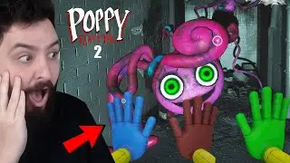 O QUE ACONTECE SE A MOMMY LONG LEGS NÃO TIRAR A MÃO VERMELHA DE NÓS? - Poppy Playtime CAPITULO 2
