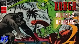 Konga Volume 2 PS Artbooks Comic Collection Unboxing