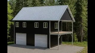 Build Your Dream Cabin: Luxury 2-Story Gable Roof 20x30 Kit [DIY Guide]