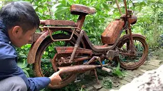 BABETTA 1984 Full Restoration | Satisfying Old JAWA Motorbike Restore