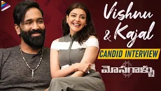 Kajal Aggarwal & Manchu Vishnu Funny Interview | Mosagallu Telugu Movie | Navdeep | Naveen Chandra