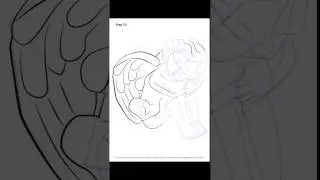 How to draw a Baby Angel