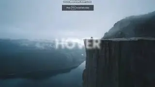Blur on hover text | Pure html and css