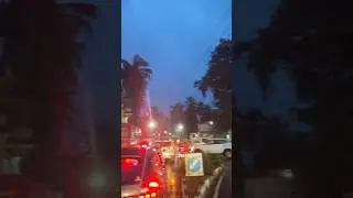 Goa లో traffic and వర్షం లో ఇరుకొనిపోయాం 🥲 #hustlewithpriya #goa #traffic