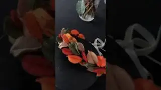 Felt Leaves Crown DIY. Coming soon on channel🍂