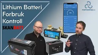 Lithium batteri typer og hjelp til oversikt over forbruk i batteribanken din.
