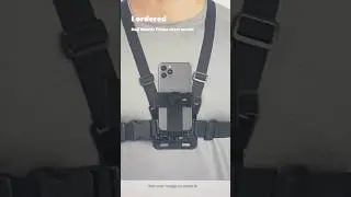 I ordered HOJI Mobile Phone Chest Strap Mount/ GoPro Chest Harness Holder | Unboxing #amazon