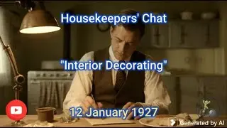 01-12-1927 - Housekeepers' Chat - Interior Decorating