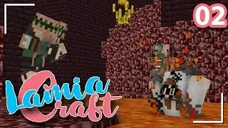 LAVA MADNESS! |  Minecraft SMP 1.11.2 | LamiaCraft | Part 2