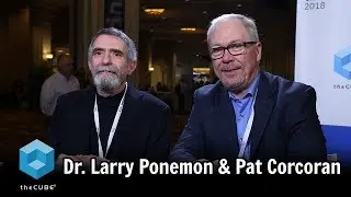 Larry Ponemon, Ponemon Institute & Pat Corcoran, IBM | IBM Think 2018