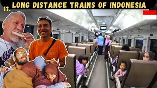 Long Distance Trains of Indonesia | Yogyakarta to Banyuwangi in 11 HOURS!