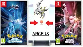 HOW TO CATCH ARCEUS IN POKEMON BRILLIANT DIAMOND AND SHINING PEARL [TUTORIAL] NOT CLICKBAIT 100%REAL
