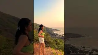 Best Sunset Point In North Goa #travel #goa