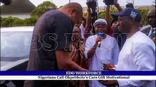 EDO WORKFORCE: Nigerians Call Okpebholo’s Cars Gift Motivational