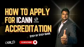 How to Apply for ICANN Accreditation - Explained by Venkatesh #Dotup #ICANN #accreditation