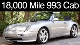 1997 Carrera 4 cabriolet with only 18,000 miles!