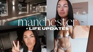 LIFE UPDATES + MANCHESTER VLOG! How to Shoot as an Influencer, Brand Events + Room Tours