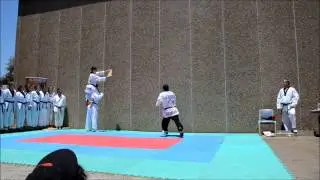 Serdar Guner Climbing Wall Kick