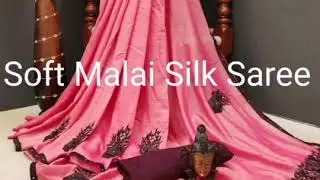 Soft Malai Silk Saree