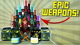 The Most Destructively Satisfying Game Show: Guess The Spudgun! - Scrap Mechanic Gameplay