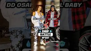 DD OSAMA OR LIL BABY? 🥶 DRIP BATTLE 💧 #ddosama #lilbaby