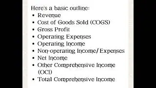 IAS-1 Presentation of Financial Statements- Commentary