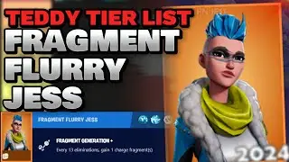 Fragment Flurry Jess // TEDDY LIST \\ | 2024 | #fortnitestwtips #fortnitestw #fortnite