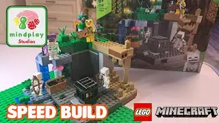 Lego Minecraft The Skeleton Dungeon ☠️ 21189 - Unboxing & Speed Build