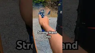 Single Handed Stage with Strong Hand Only #uspsa #ipsc
