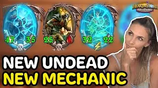 New Trick to Perma-Buff Undead! - Hearthstone Battlegrounds