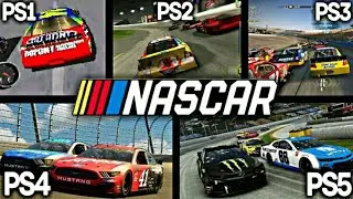 NASCAR PS1 VS PS2 VS PS3 VS PS4 VS PS5