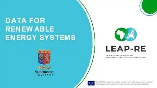 Data for Renewable Energy Systems