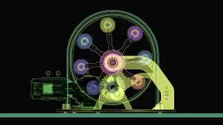 Single inertial force generator (colorful X-ray)