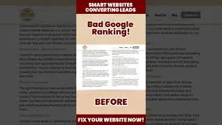From Blah to WOW!  The Power of a SMART Website #shorts