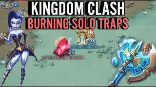 Lords Mobile - INSANE KvK solo traps on fire!! | HIGHLIGHTS | Part 1