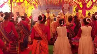 BIBLE JULUS SANTHALI DANCE VIDEO||ORDINATION CEREMONY PART||CHURCH DANCE VIDEO||