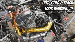 INSTALLING INDEX 12 INJECTORS & NGK SPARK PLUGS ! 600HP BMW 335i N54 BUILD (PT. 7)