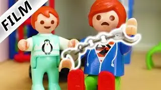 Playmobil Film Deutsch - JULIAN 1 TAG IN HANDSCHELLEN! EMMAS FIESE CHALLENGE - Familie Vogel